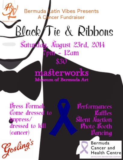 black tie and ribbons 