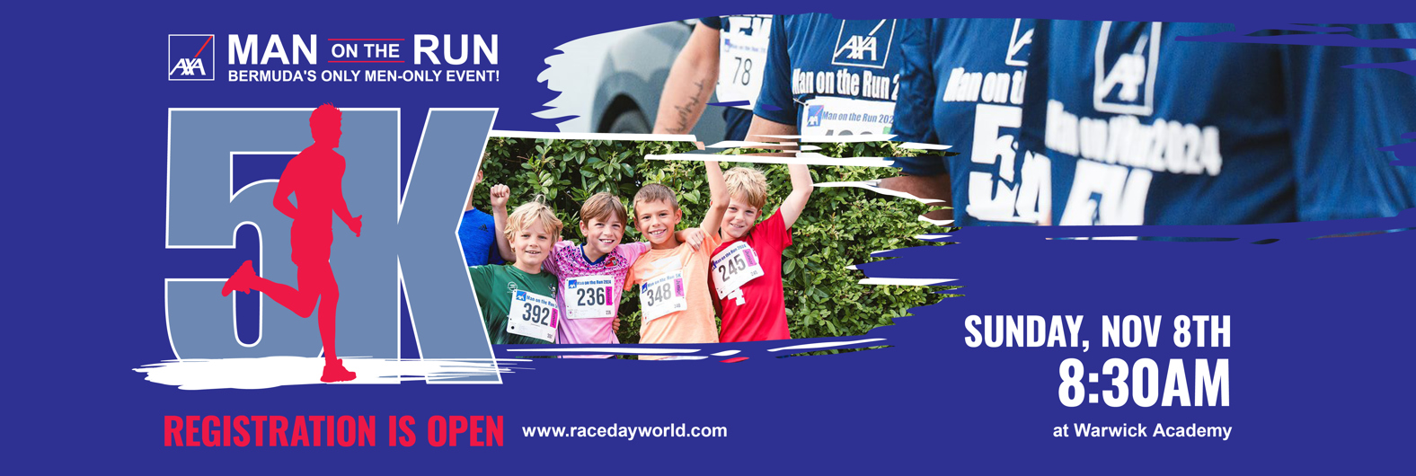 AXA XL Man On The Run 5K 2026
